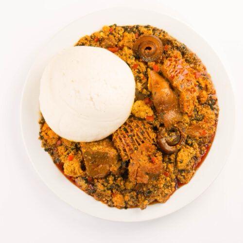 Egusi from Bankys kitchen sheffield