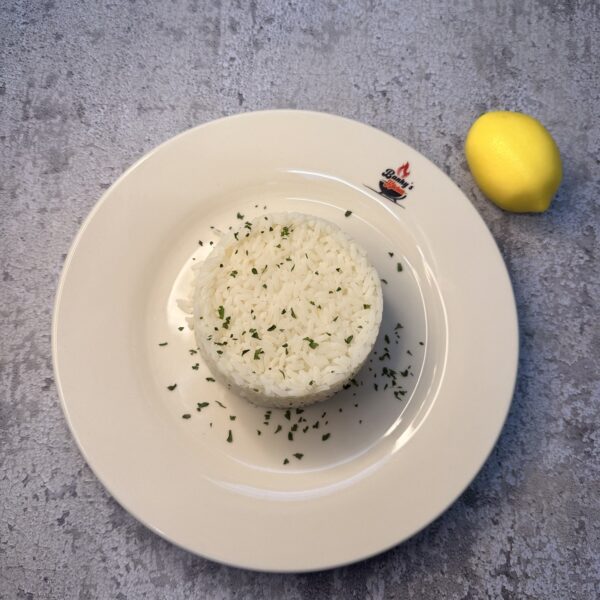 White Rice and Plantain