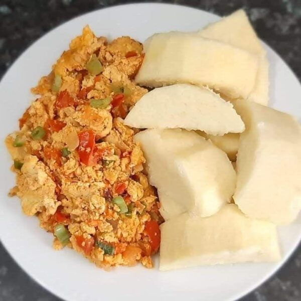 Yam and Egg from Bankys kitchen